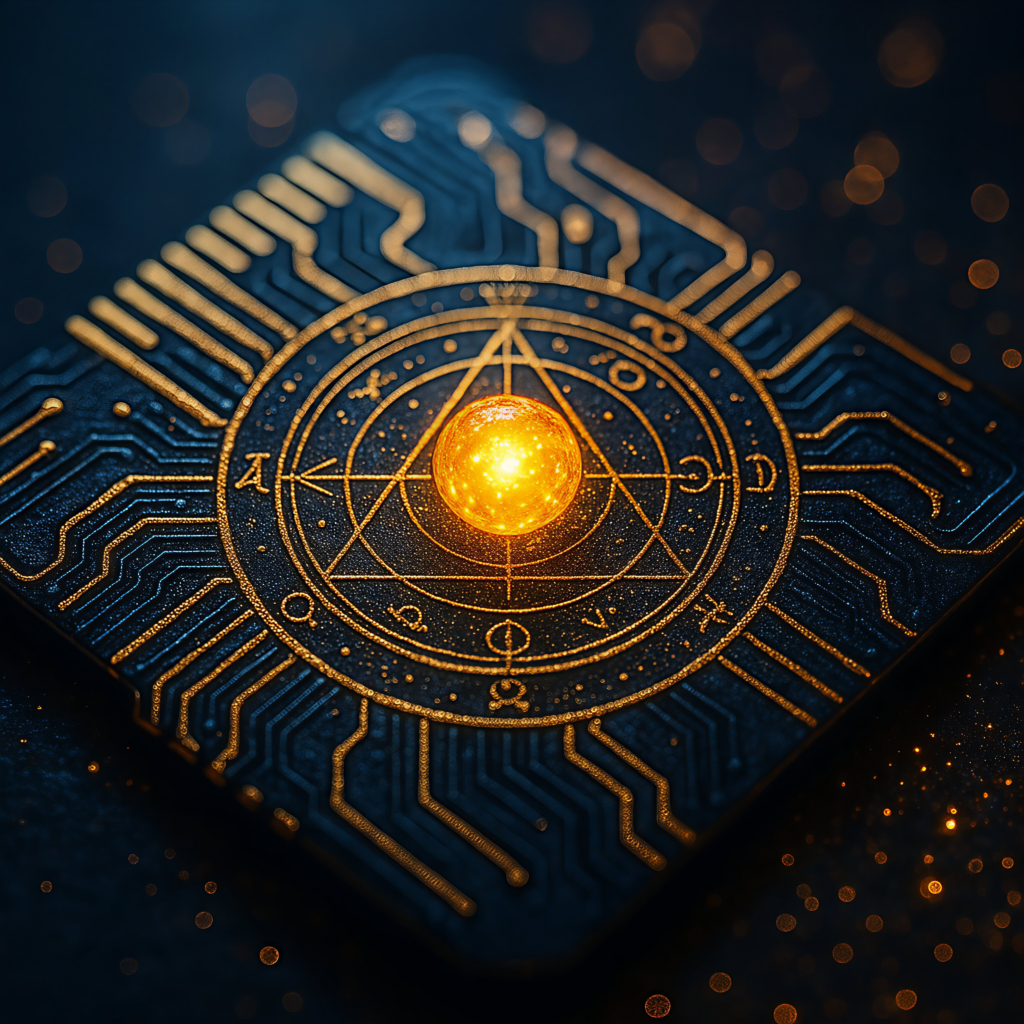 Die Techno Alchemie Abstrakt Modern