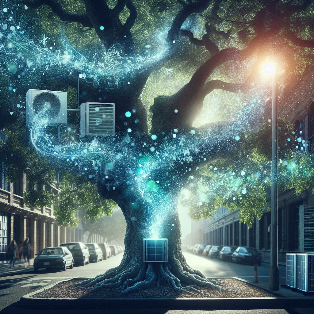 Pflanzen kühlen nicht nur durch Schatten. Der wahre Hebel ist die Evapotranspiration – der Phasenwechsel von Wasser zu Dampf.